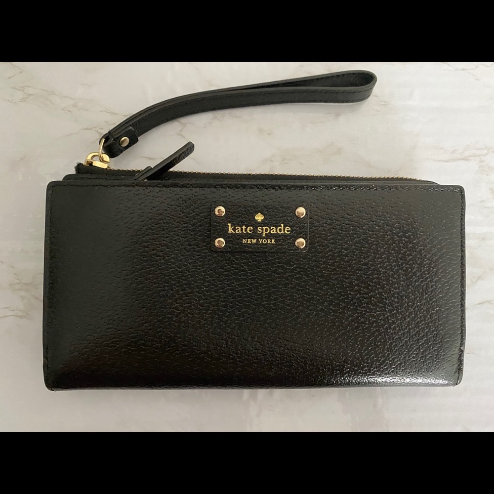 NWOT ✨ Kate Spade Layton Wallet Wristlet Black